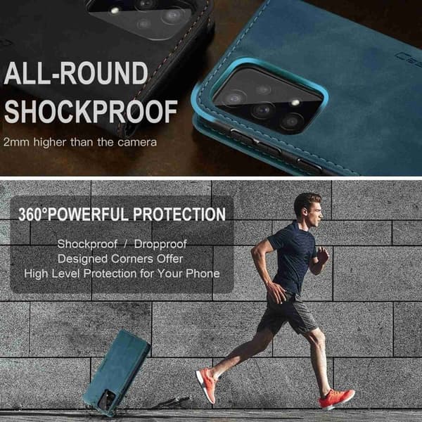 CASEME 013 Folio Mobilskal för Samsung Galaxy A53 5G - Grön