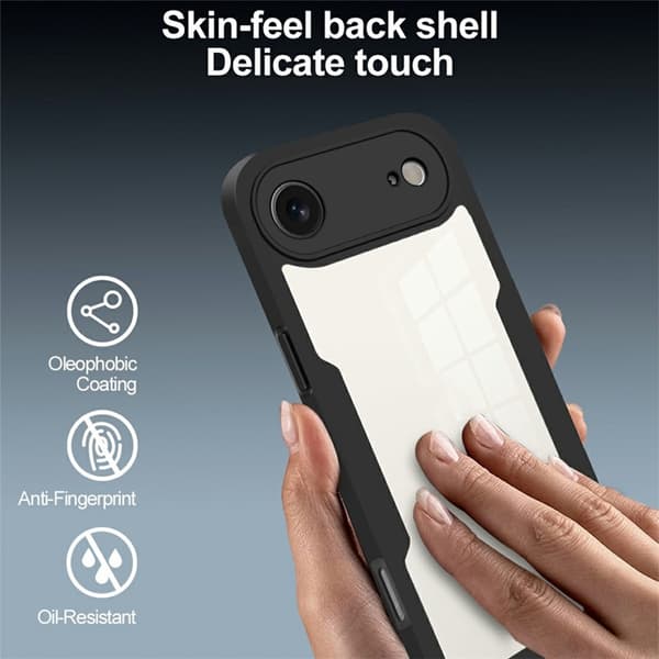 Mobilskal till iPhone Air Acrylic + TPU - Lila Lila