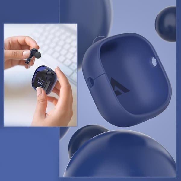 Acefast In-ear Trådlösa Hörlurar TWS Bluetooth - Blå