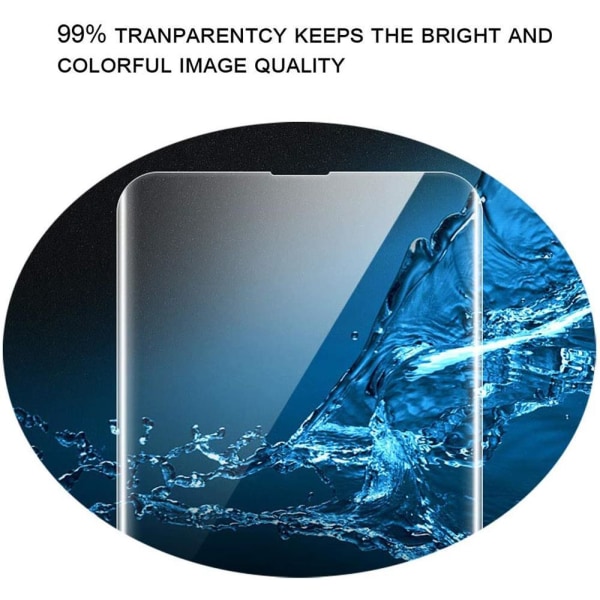 [2-PACK] UV Härdat Glas Skärmskydd Samsung Galaxy S10 Plus - Cle