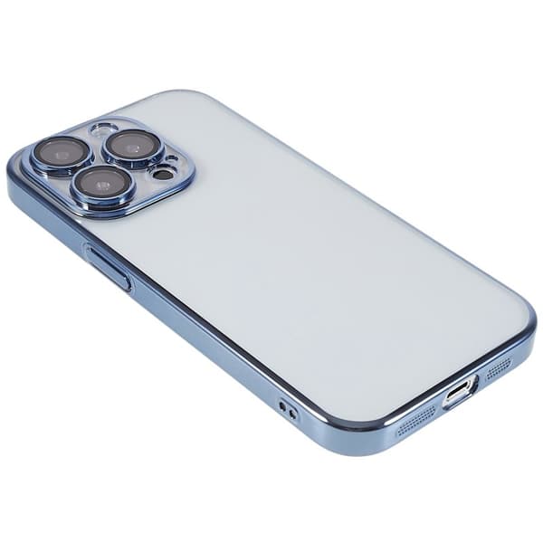 X-LEVEL Mobilskal till iPhone 13 Pro TPU+PC Blå med Kameraskydd