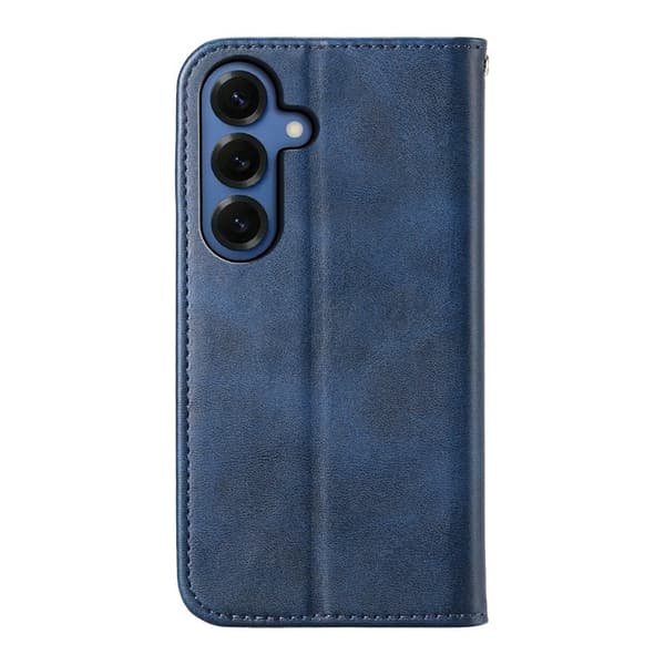 Plånboksfodral för Samsung Galaxy S26 Plus Konstläder med handledsrem - Blå