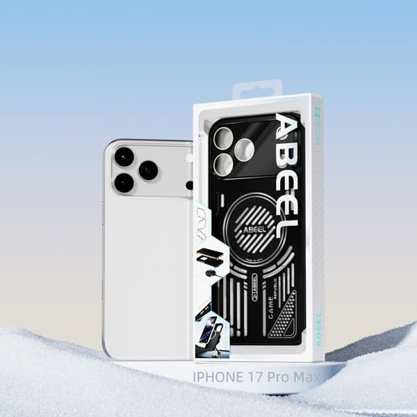 ABEEL Mobilskal till iPhone 17 Pro Max Aluminium + PC + TPU - Ljusgrön