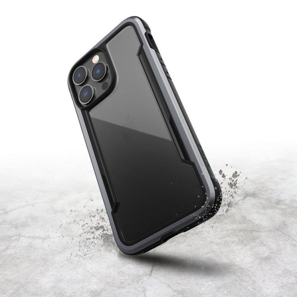 Raptic iPhone 14 Pro Max Cover Shield Armored - Sort