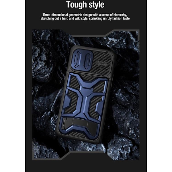 Nillkin iPhone 14 Pro Max Skal Adventurer Pro - Blå