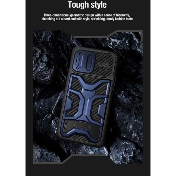 Nillkin iPhone 14 Pro Max Skal Adventurer Pro - Blå Blå