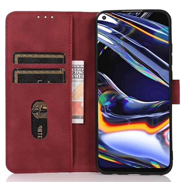 KHAZNEH Sony Xperia 1 V Plånboksfodral Textured Flip - Röd