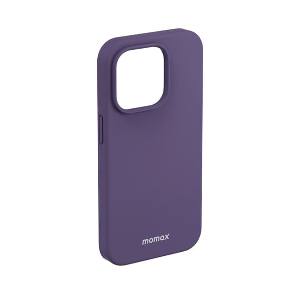 MOMAX iPhone 14 Pro Max Skal Magsafe Liquid Silicone - Lila Lila