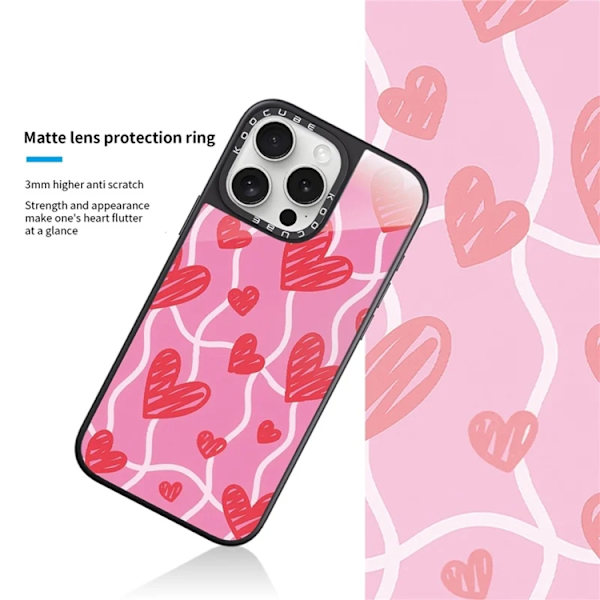 Mobilskal till iPhone 14 Pro Max MagSafe Aluminium Silikon Rosa