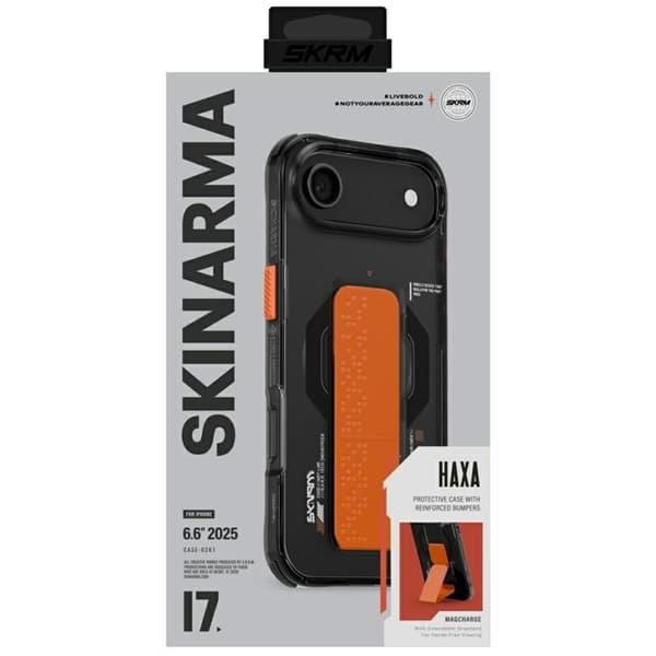 Skinarma Telefontaske til iPhone Air MagSafe Haxa - Grafit Grå