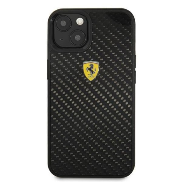 Ferrari iPhone 13 Mini Taske On Track Carbon - Sort