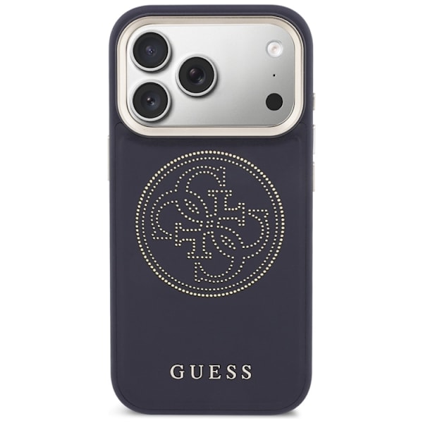 Guess Mobilskal För iPhone 17 Pro Max MagSafe  Perforated 4G - Blå