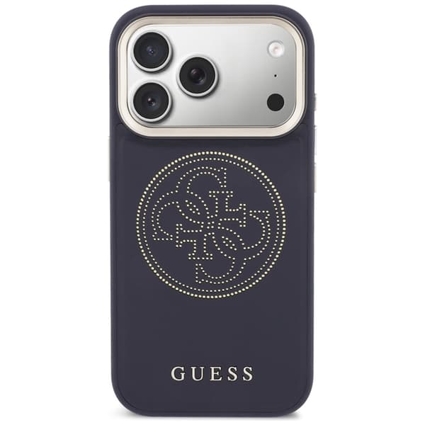 Guess Mobilskal För iPhone 17 Pro Max MagSafe  Perforated 4G - Blå Blå
