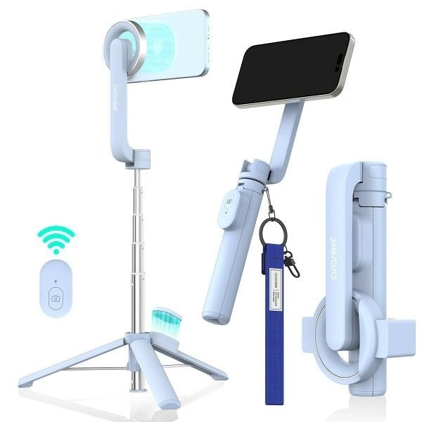 Araree Selfiestick MagSafe Tripod Bluetooth Magfie Pod - Blå Blå