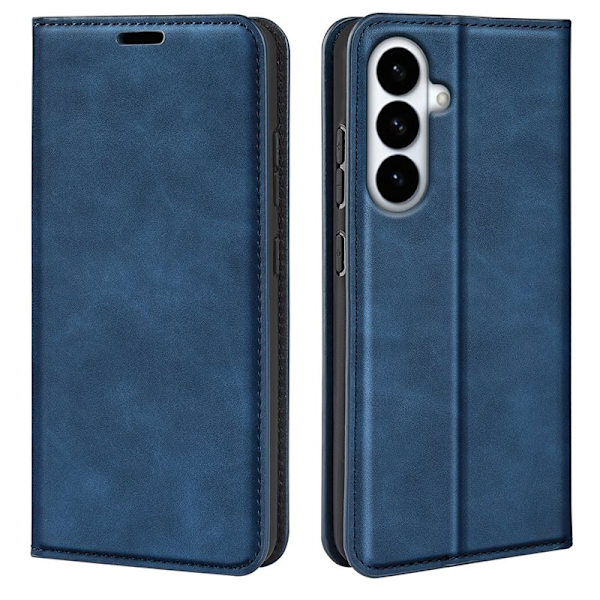 Plånboksfodral för Samsung Galaxy S26 Plus Konstläder - Blå