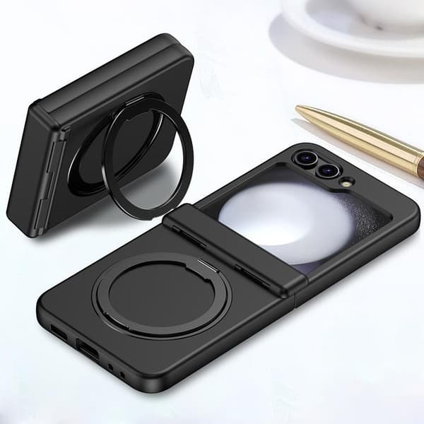 Mobilskal till Galaxy Z Flip 7 Magsafe Spring Hinge - Svart Svart
