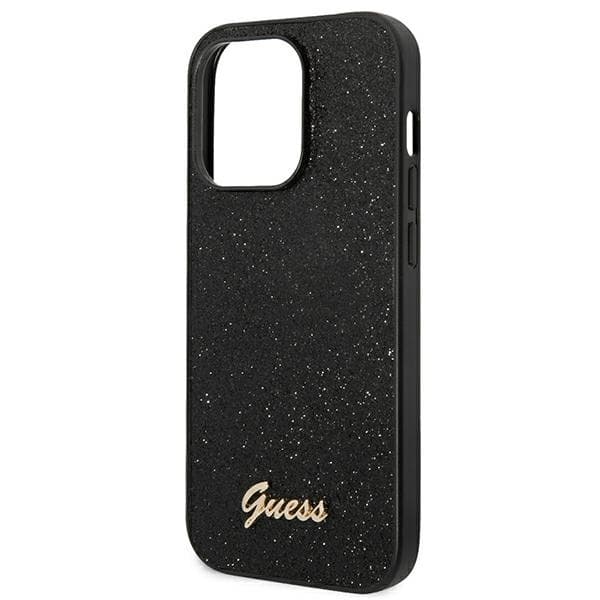 Guess telefontaske til iPhone 14 Pro MagSafe Glitter Script