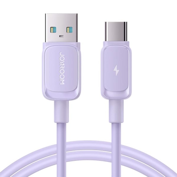 Joyroom USB-A till USB-C -kaapeli 3A 1,2 m - Lila