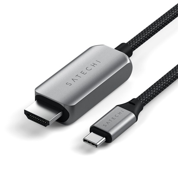 Satechi USB-C Till HDMI Kabel 2m - Svart