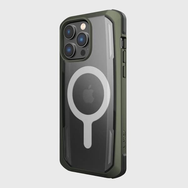 Raptic iPhone 14 Pro Max Kuori Magsafe Secure Armored - Vihreä Grön