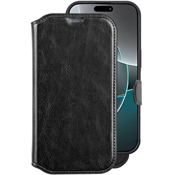 Champion iPhone 17 Pro Plånboksfodral Slim 2-in-1 - Svart Svart