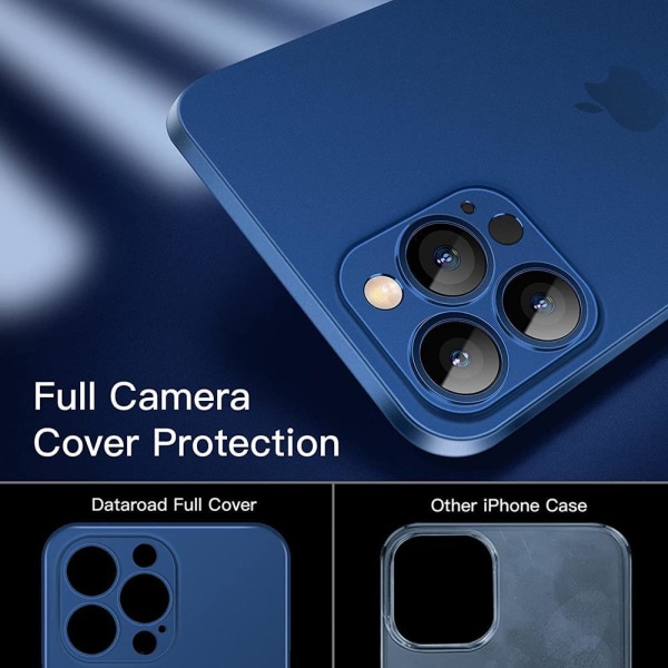 BOOM Zero iPhone 14 Pro Max Cover Ultra Slim - Blå
