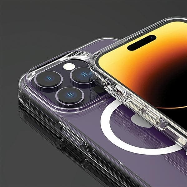 Araree telefontaske til iPhone 14 Pro Max 6.7 MagSafe Duple M - Gennemsigtig