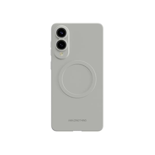 AmazingThing telefontaske til Galaxy S25 Edge MagSafe Minimal Air Grå