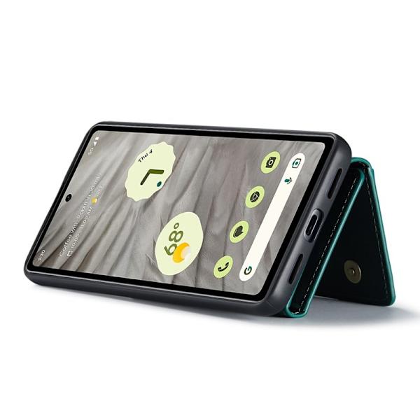 DG.MING Google Pixel 7a Konstläder Plånboksfodral Grön
