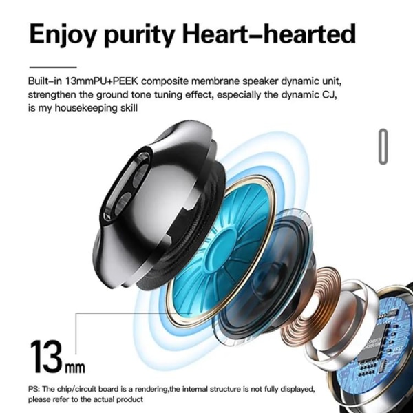 LENOVO ThinkPlus XT95 TWS langattomat kuulokkeet - musta