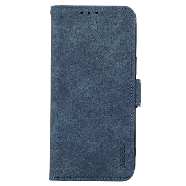 ABEEL Samsung Galaxy S21 Plånboksfodral Konstläder RFID-Skydd Blå