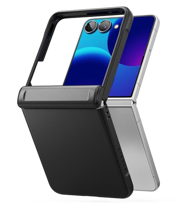 Ringke Mobilskal För Galaxy Z Flip 8 Onyx Flap - Svart