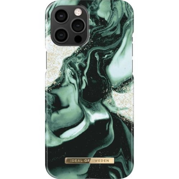 iDeal of Sweden Fashion Skal iPhone 13 Pro Max - Olive Marble Gul