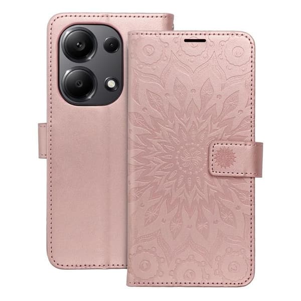 Xiaomi Redmi Note 13 Pro 4G Plånboksfodral Mezzo - Rose Guld Roséguld