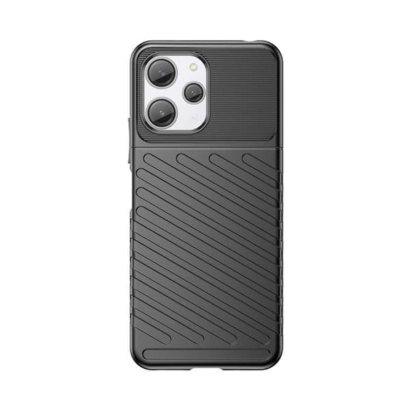 Mobilskal till Xiaomi Redmi 12 Thunder Armored - Svart Svart