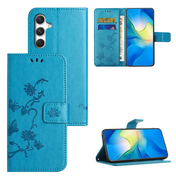 Plånboksfodral för Samsung Galaxy S26 Konstläder Ställ - Blå