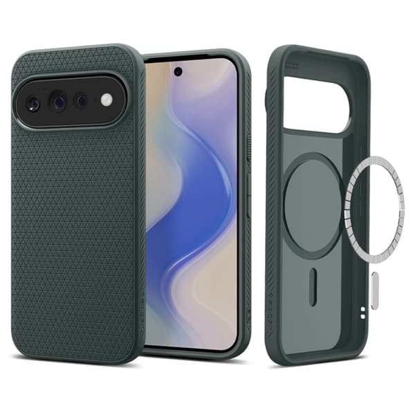 Spigen Mobilskal För Google Pixel 11 Pro XL Magsafe Liquid Air - Abyss Grön