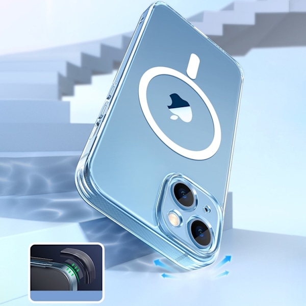Ugreen iPhone 14 Plus Skal MagSafe Classy Gel - Transparent