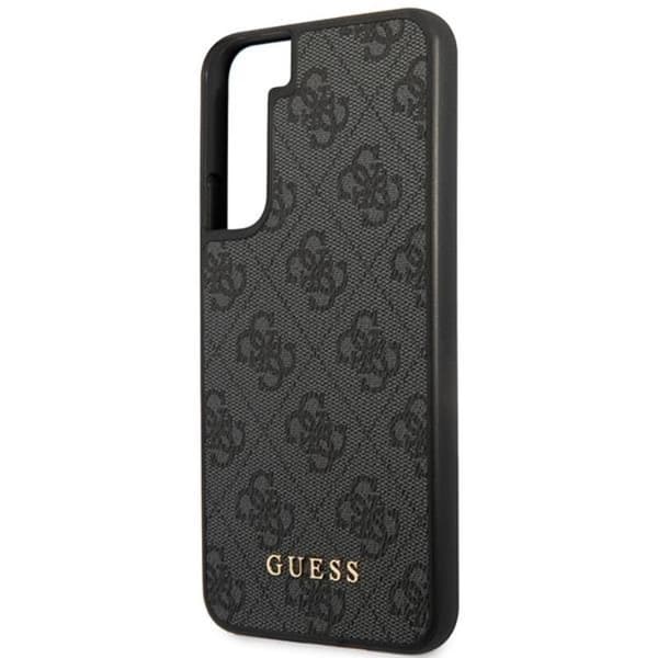 Guess Galaxy S24 Ultra Mobilskal 4G Metal Guld Logo - Sort Black