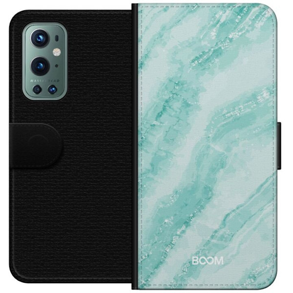 Pungcover til OnePlus 9 Pro med Mint Marble