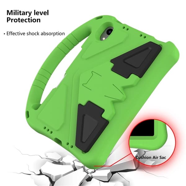 iPad mini (2024/2021) Skal EVA Kickstand - Grön Grön