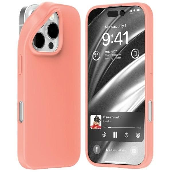 Mercury Mobilskal till iPhone 16 Pro Soft - Rosa Rosa