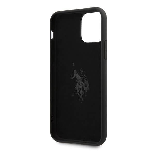 U.S. Polo Assn. Silicone Collection iPhone 11 Pro Max Skal Svart Svart