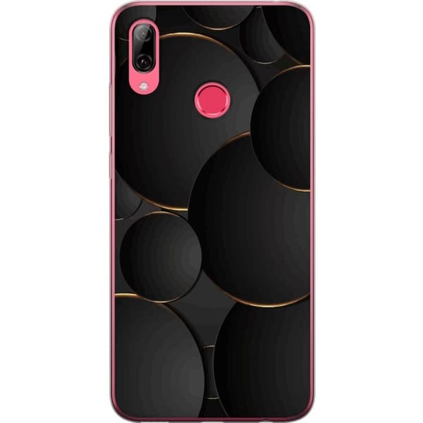 Mobilskal till Huawei Y7 (2019) med Lyxig Cirklar