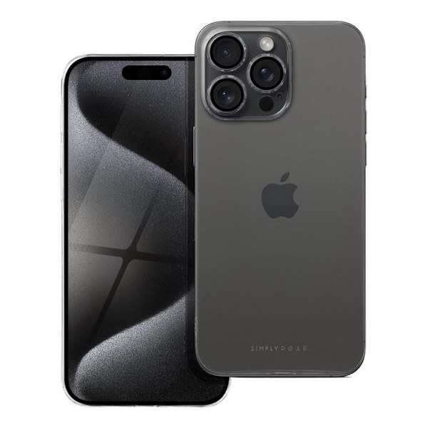 Roar iPhone 14 Pro Max Mobilskal Pure Simple Fit - Transparent