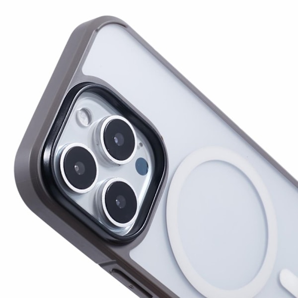 X-LEVEL Mobilskal till iPhone 16 Pro MagSafe PC+TPU Matt Grå