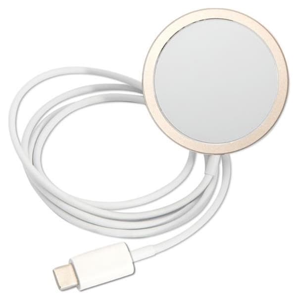 Guess iPhone 11 Magsafe Skal 4G Print + Trådløs Oplader - Sort Black