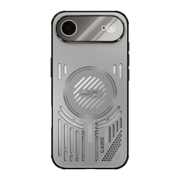 ABEEL Mobilskal till iPhone Air Aluminium + PC + TPU - Grå
