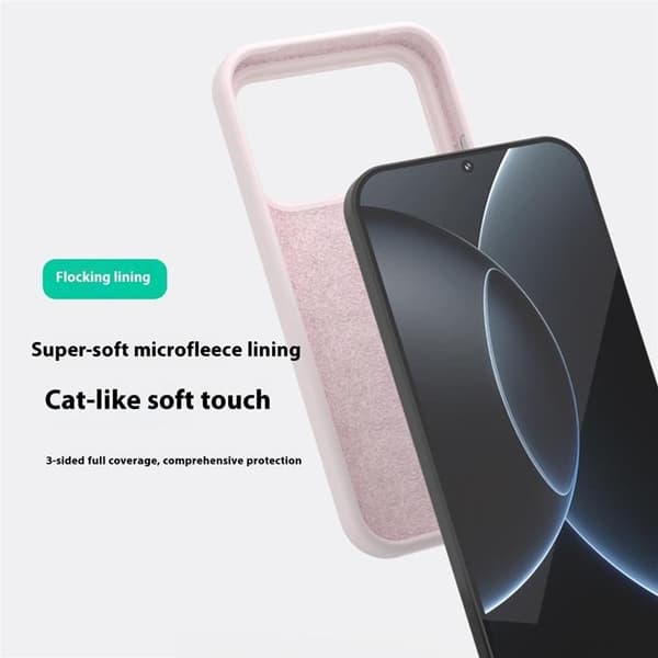 Mobilskal till Xiaomi 17 Pro Max Silikon Shockproof - Svart Svart