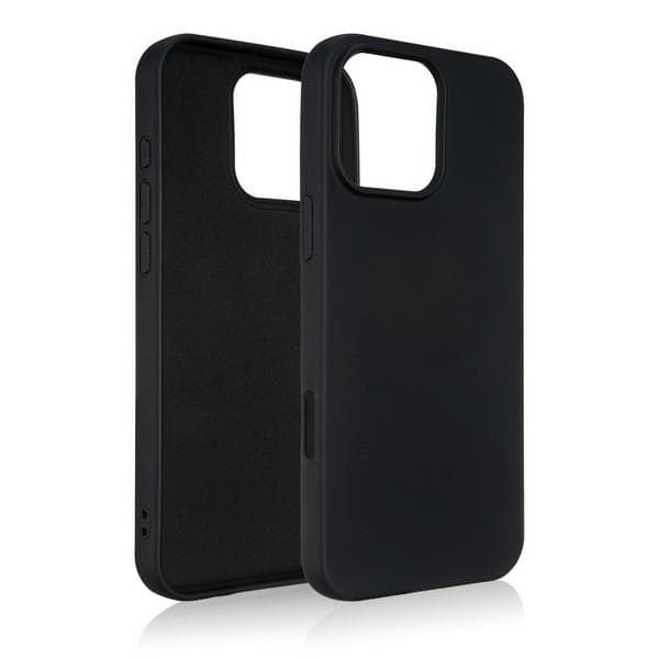 Beline Telefontaske til iPhone 16 Pro Max Silikone - Sort Black